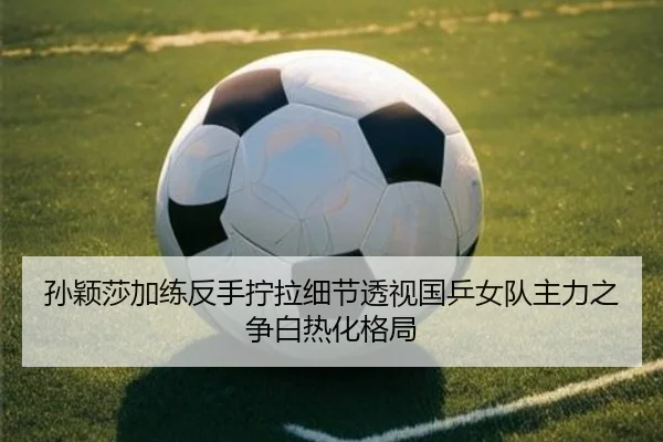孙颖莎加练反手拧拉细节透视国乒女队主力之争白热化格局